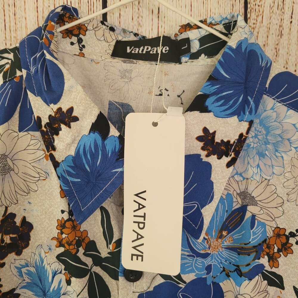 Mens button up shirt -- VATPAVE - Picture 3 of 5